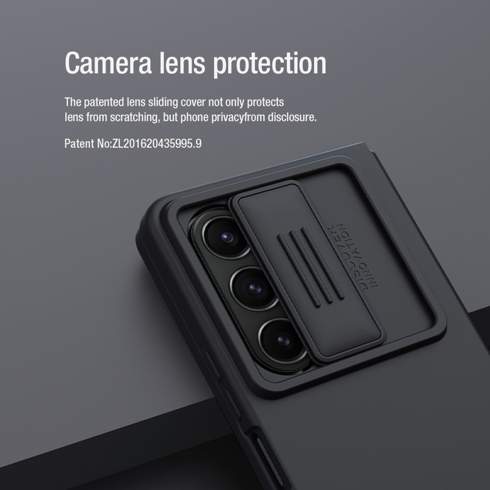 Soft CamShield Cover Samsung Galaxy Z Fold 5 sort