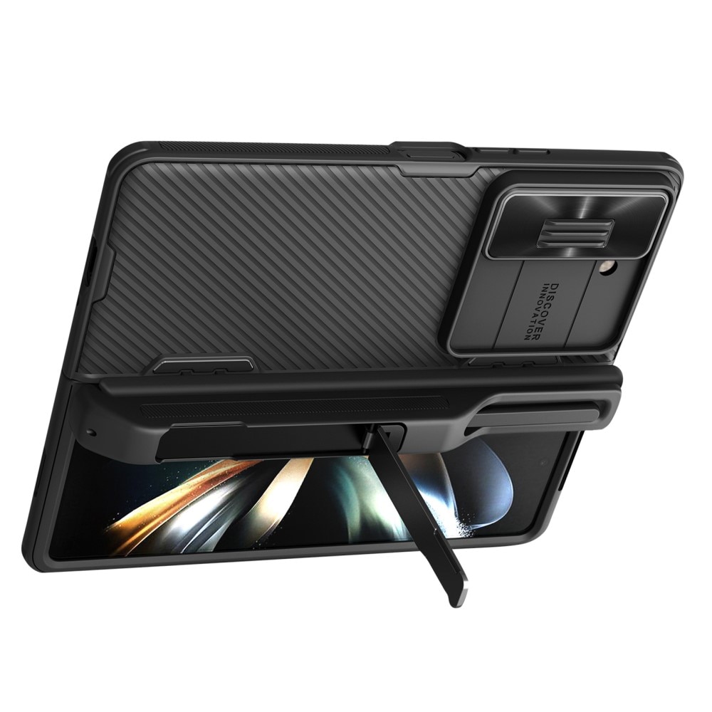 CamShield Fold Cover med S Pen-holder Samsung Galaxy Z Fold 5 sort
