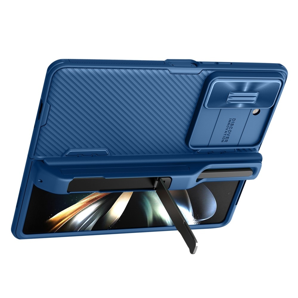 CamShield Fold Cover med S Pen-holder Samsung Galaxy Z Fold 5 blå
