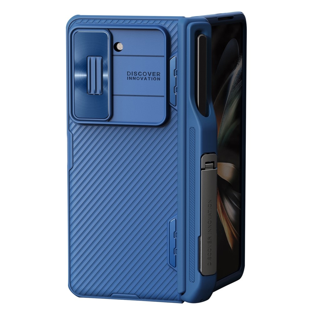 CamShield Fold Cover med S Pen-holder Samsung Galaxy Z Fold 5 blå