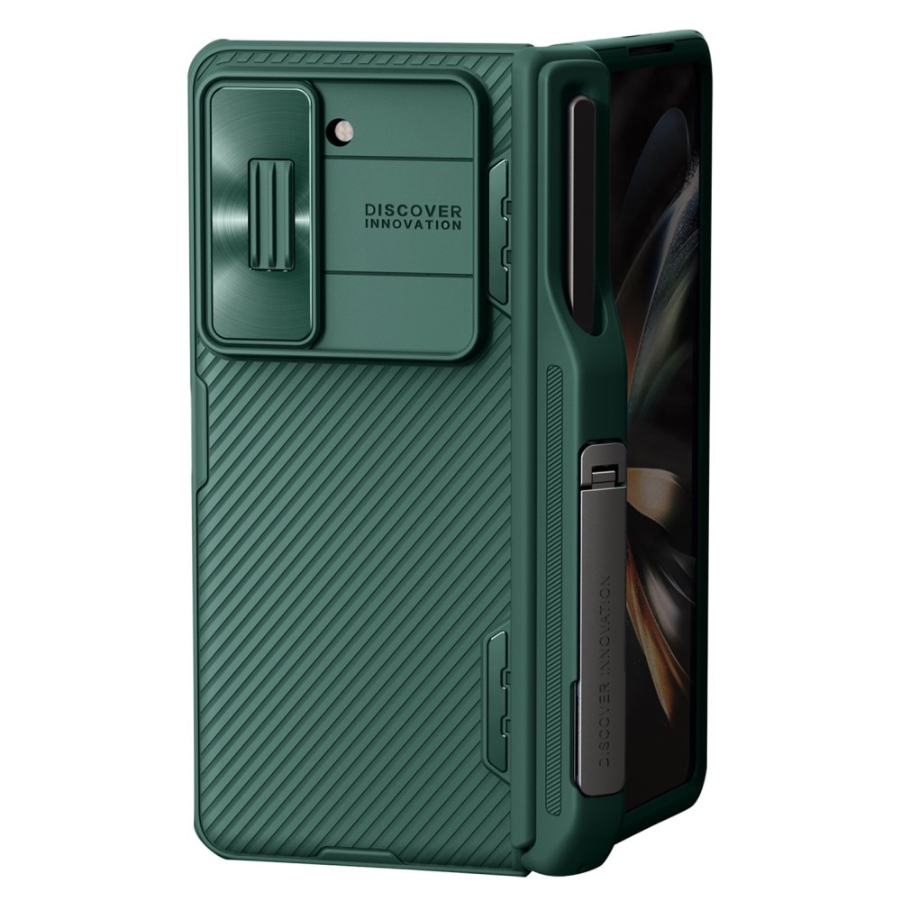 CamShield Fold Cover med S Pen-holder Samsung Galaxy Z Fold 5 grøn