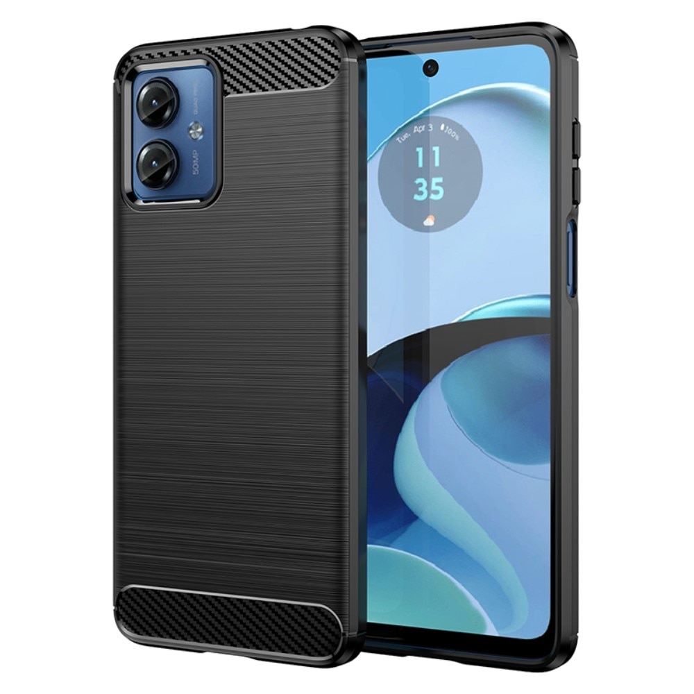 Motorola Moto G14 Cover TPU Brushed Black