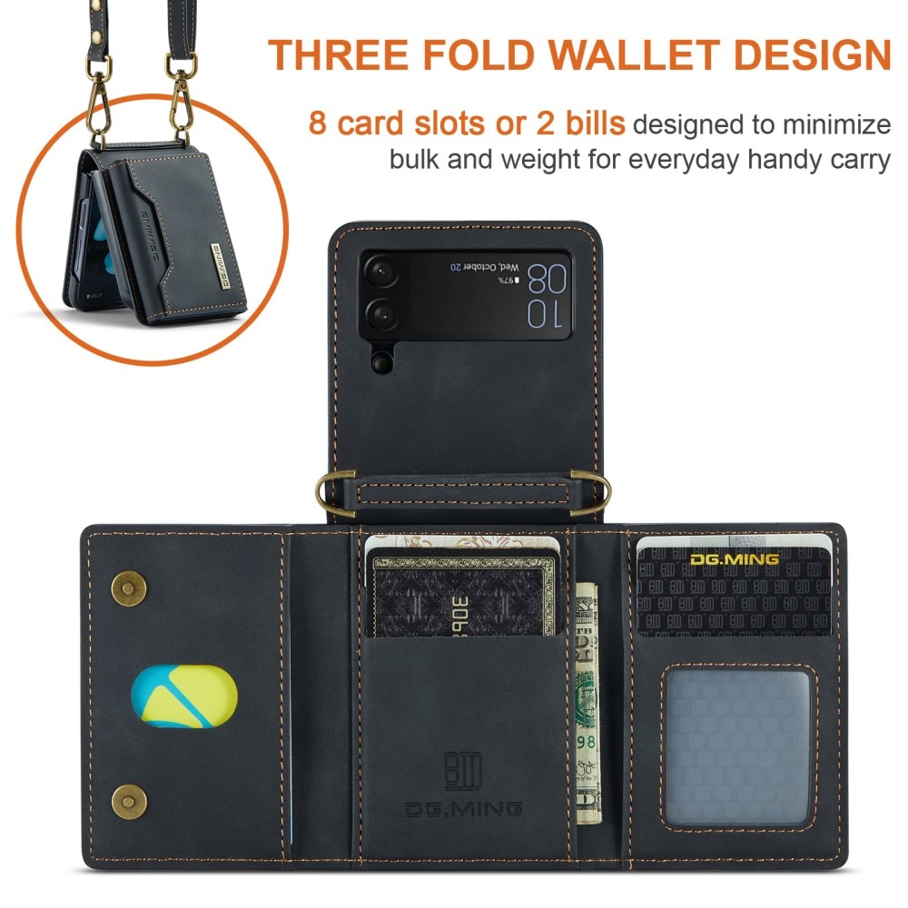 Card Slot Case Samsung Galaxy Z Flip 4 Black