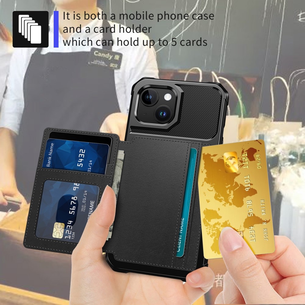 Tough Multi-slot Case iPhone 15 Plus sort