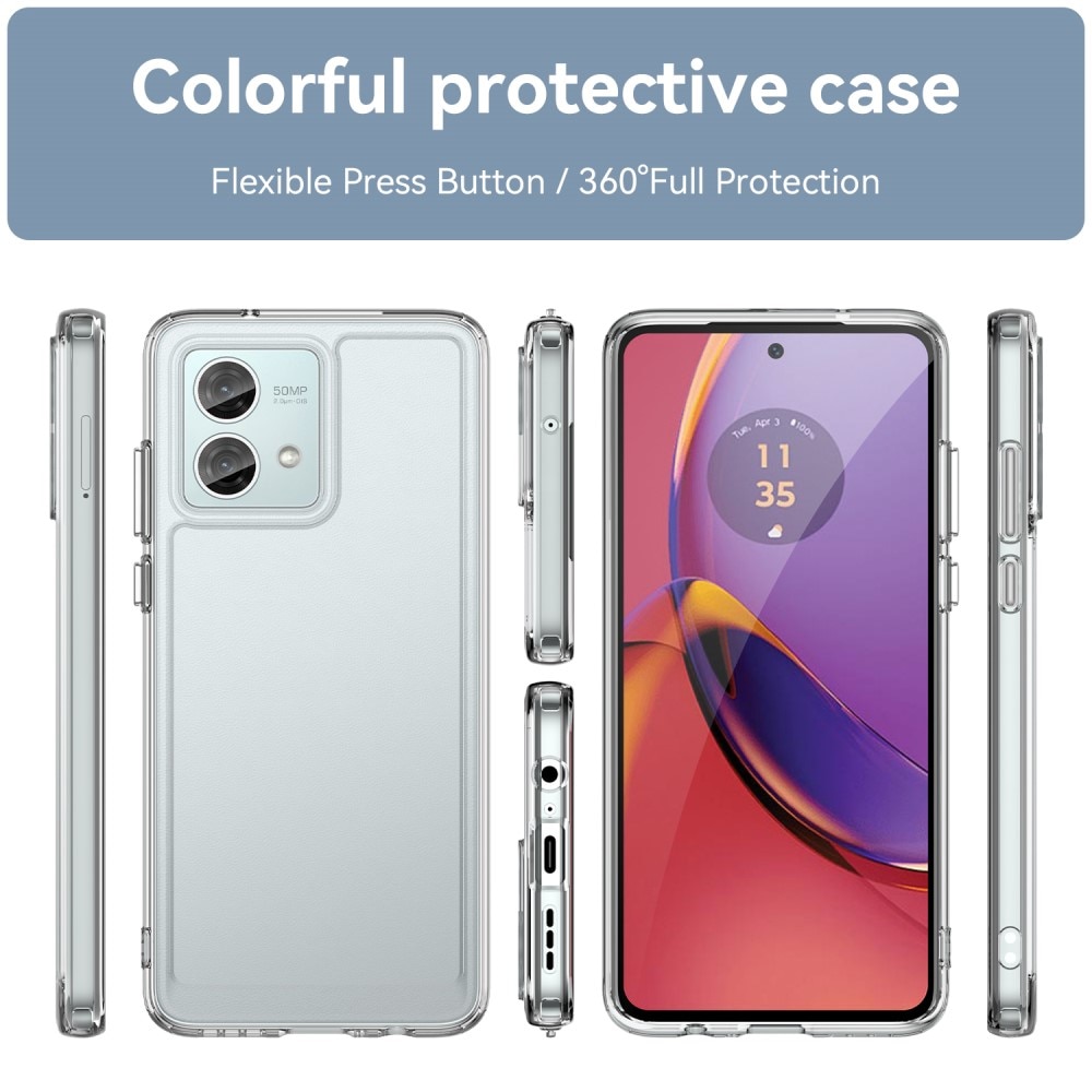 Crystal Hybrid Case Motorola Moto G84 gennemsigtig