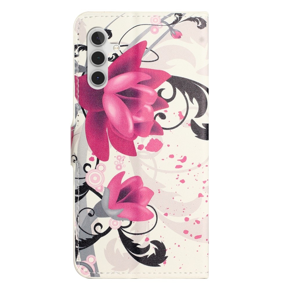 Mobiltaske Samsung Galaxy A15 flowers