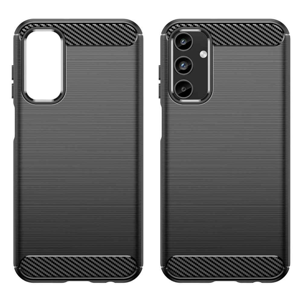 Samsung Galaxy A15 Cover TPU Brushed Sort