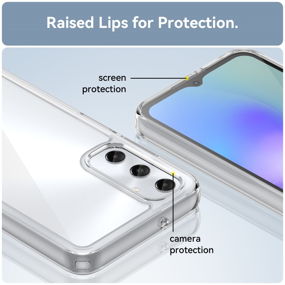 Crystal Hybrid Case Samsung Galaxy A05s gennemsigtig