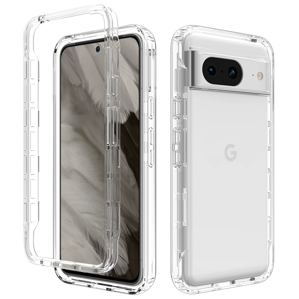 Full Cover Case Google Pixel 8 gennemsigtig