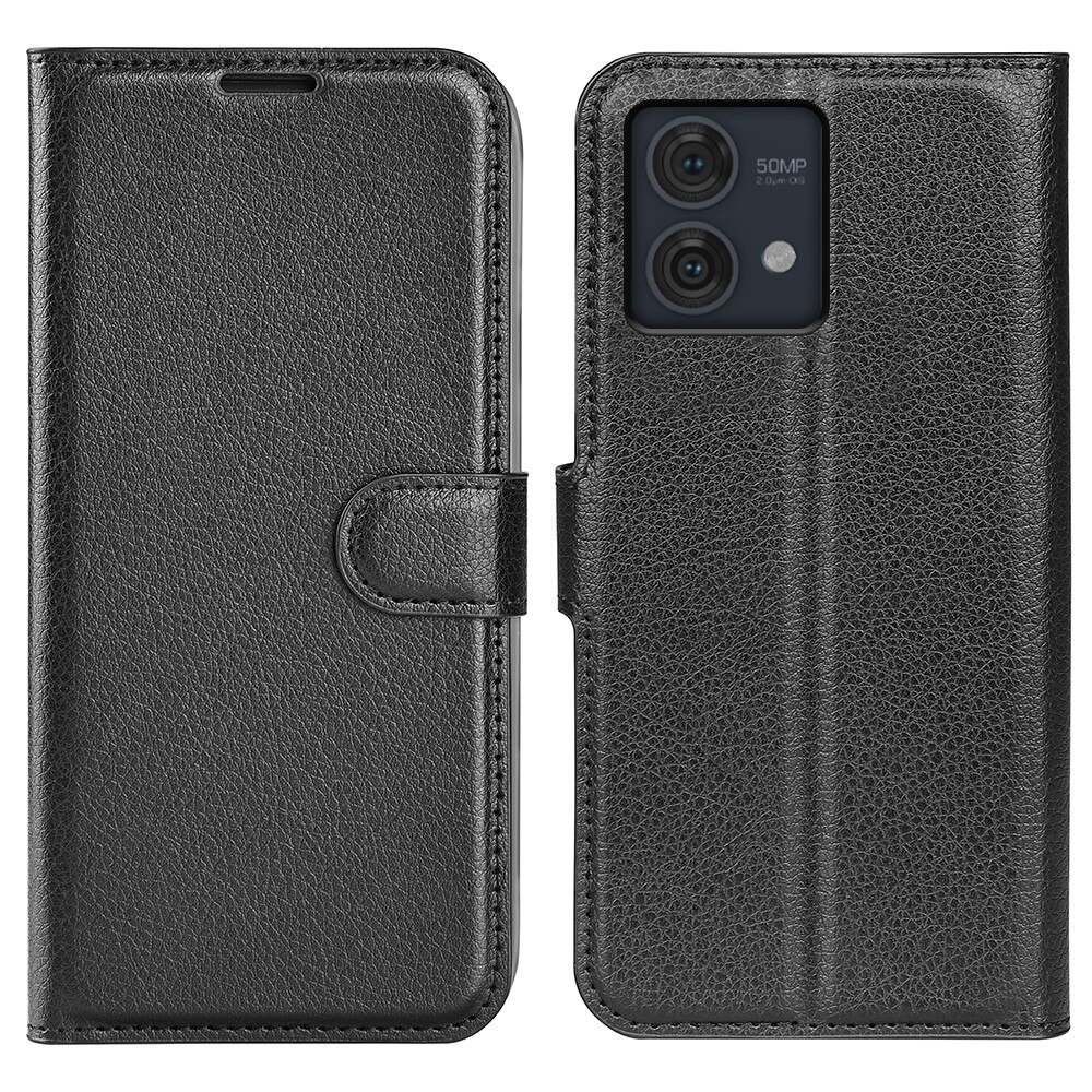 Mobiltaske Motorola Moto G84 sort