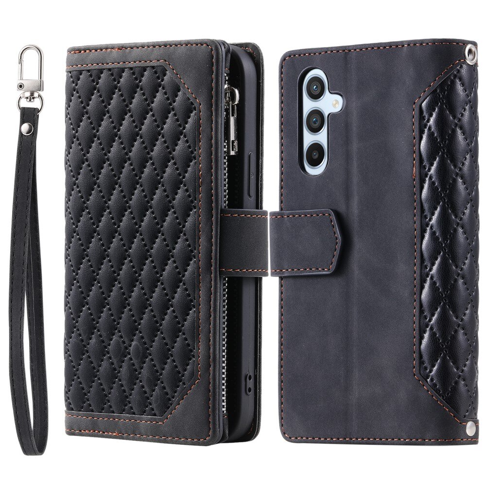 Pung Taske Samsung Galaxy S24 Plus Quilted sort