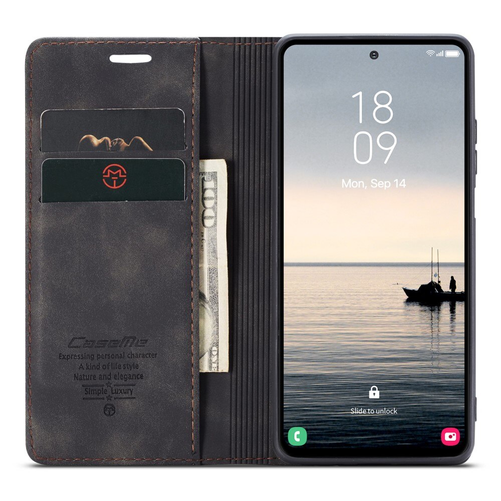 Slim Pung Etui Samsung Galaxy S23 FE Sort