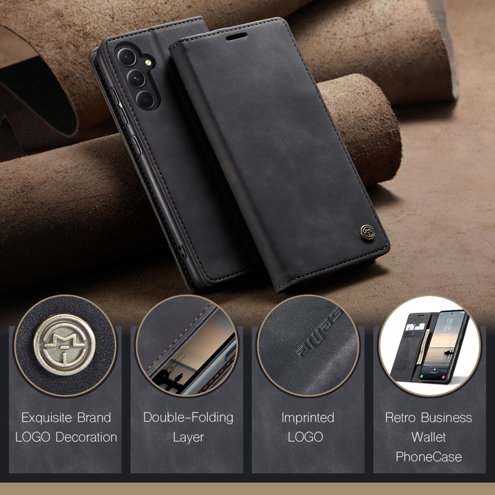 Slim Pung Etui Samsung Galaxy S23 FE Sort