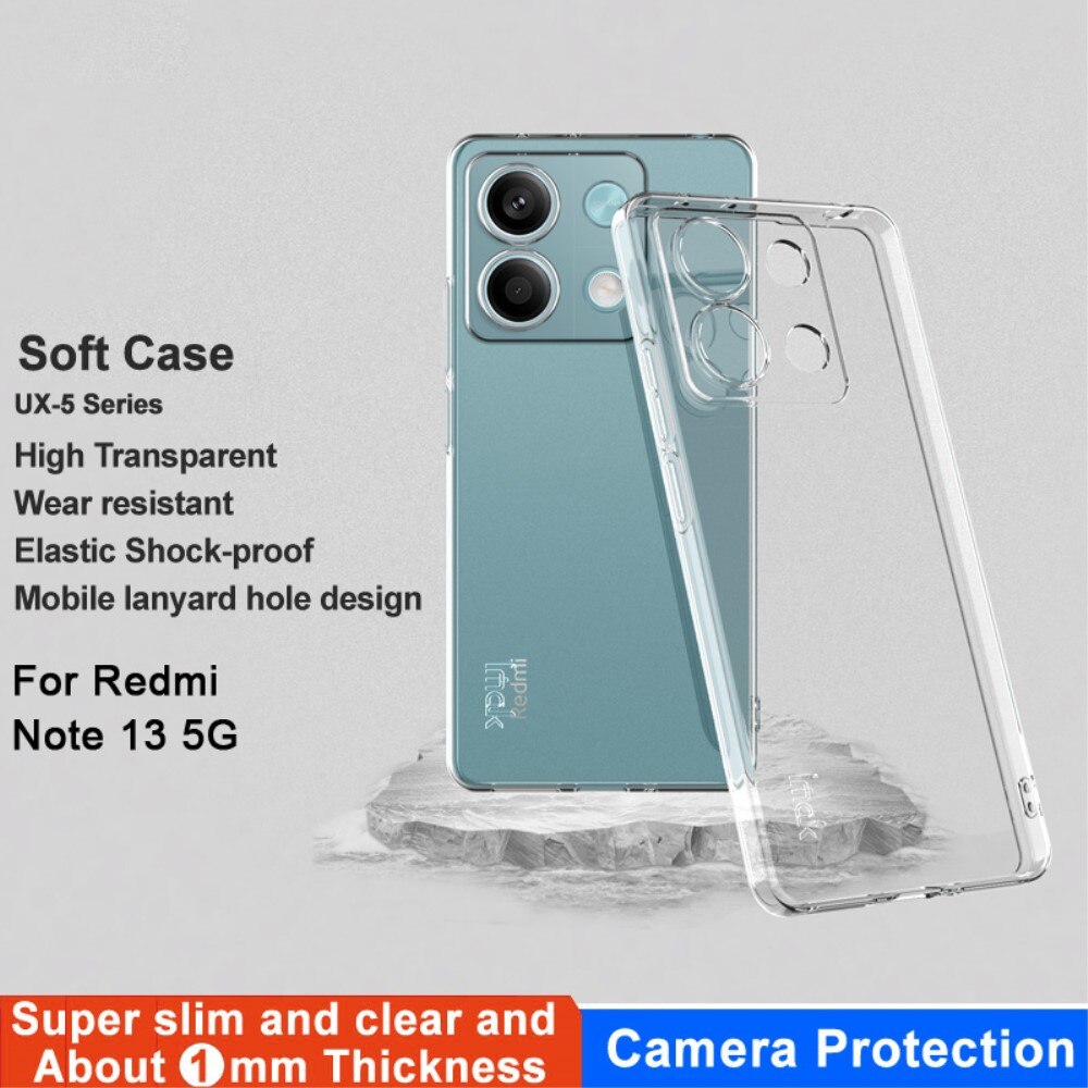 TPU Cover Xiaomi Redmi Note 13 Gennemsigtig
