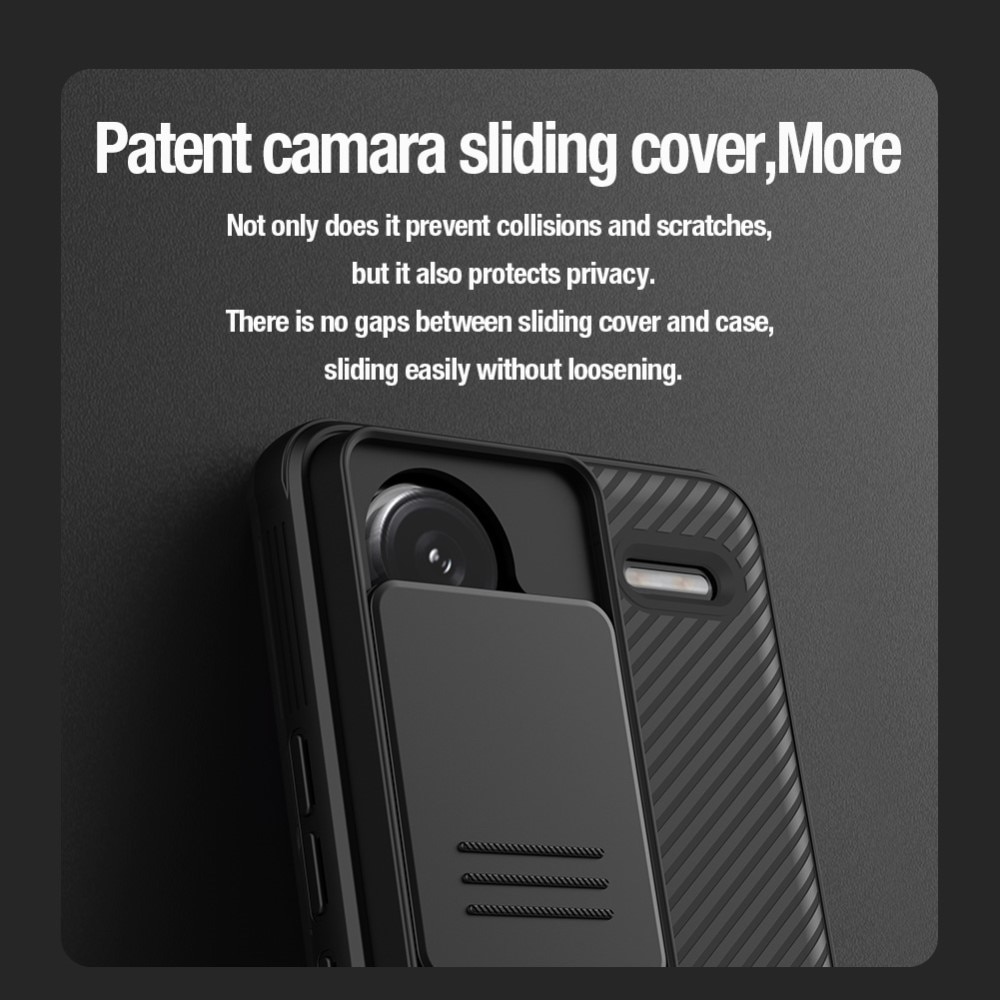 CamShield Cover Xiaomi Redmi Note 13 Pro Plus sort