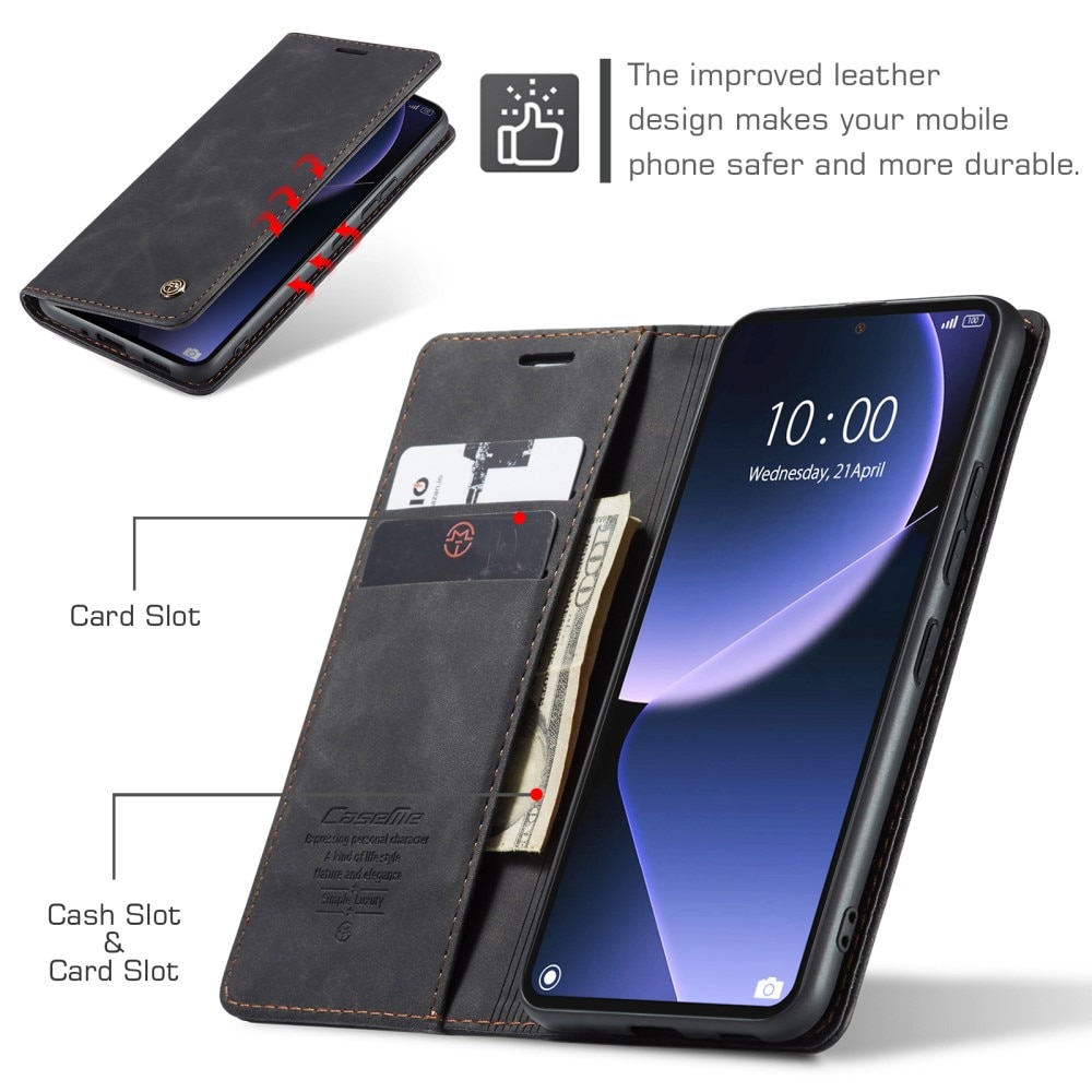 Slim Pung Etui Xiaomi 13T Sort