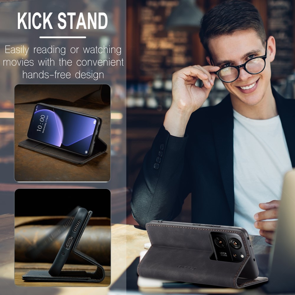 Slim Pung Etui Xiaomi 13T Sort