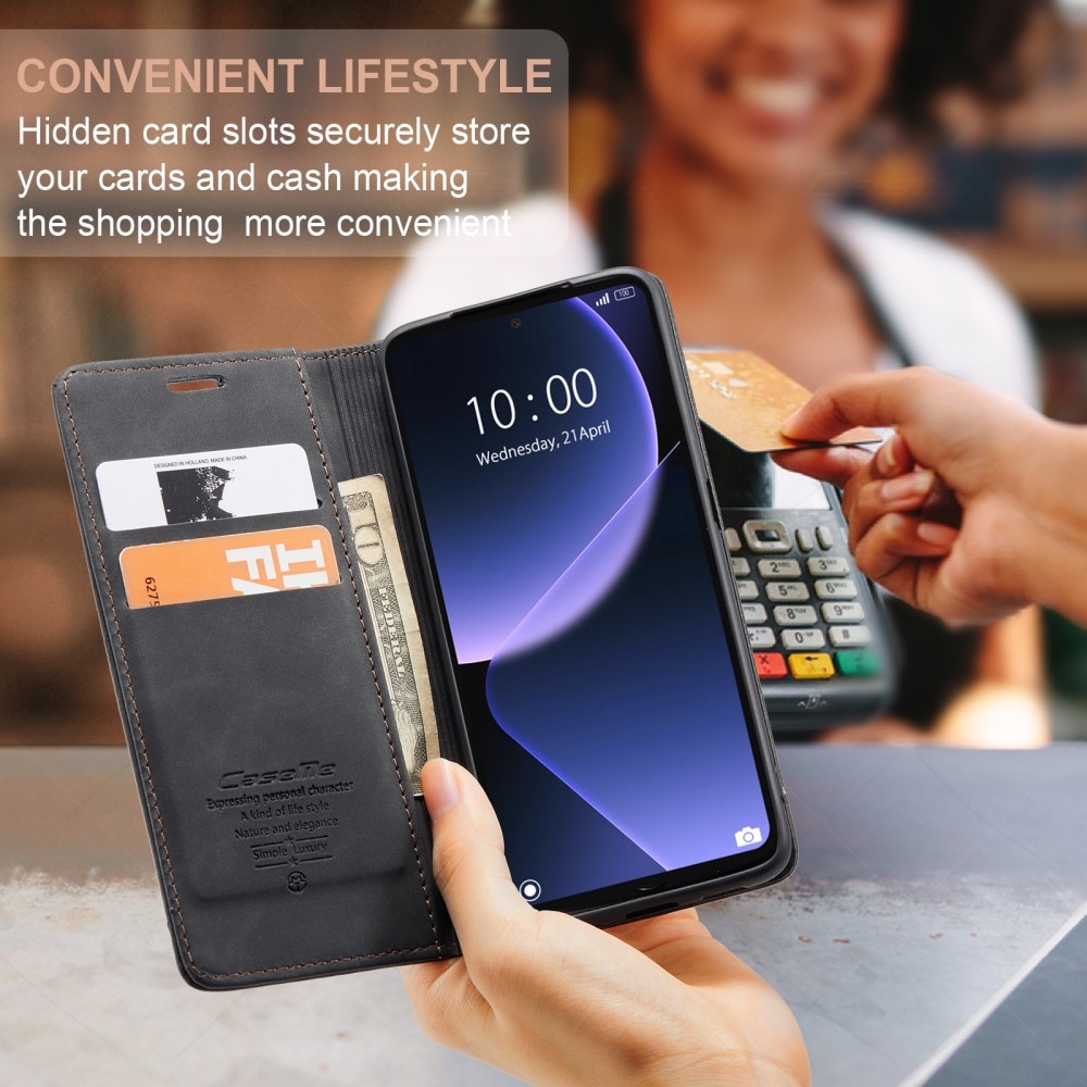 Slim Pung Etui Xiaomi 13T Sort