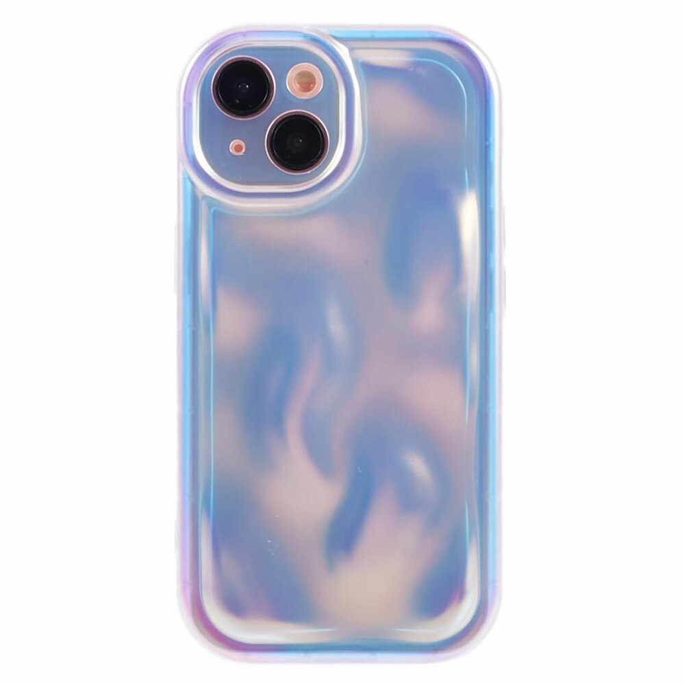 Wavy Cover TPU iPhone 15 perlemor