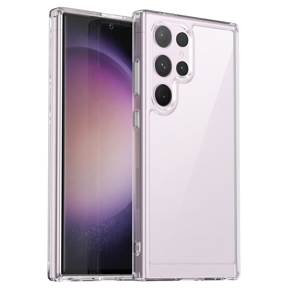 Samsung Galaxy S24 Ultra Beskyttelsessæt Cover og Skærmbeskyttelse