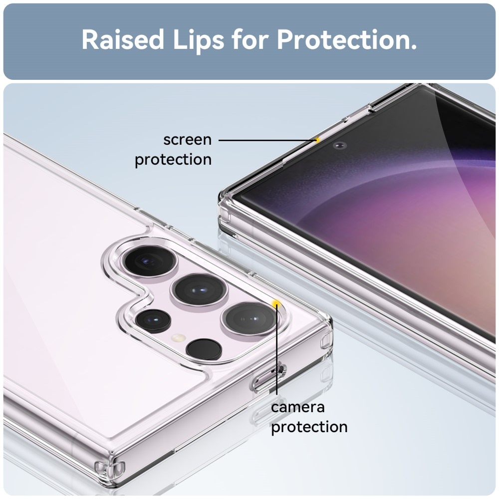 Crystal Hybrid Case Samsung Galaxy S24 Ultra gennemsigtig