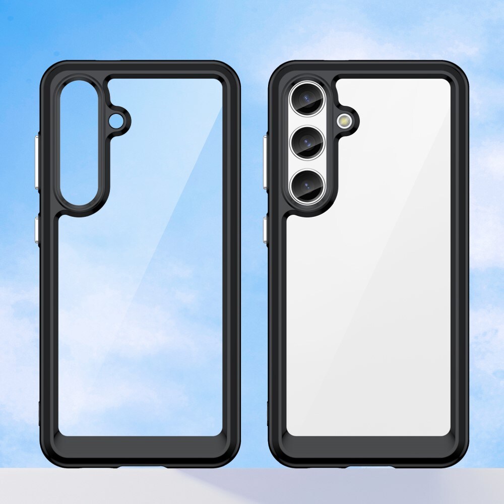 Crystal Hybrid Case Samsung Galaxy S24 sort