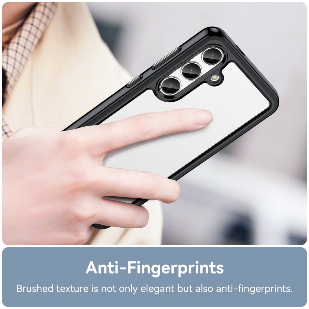 Crystal Hybrid Case Samsung Galaxy S24 sort