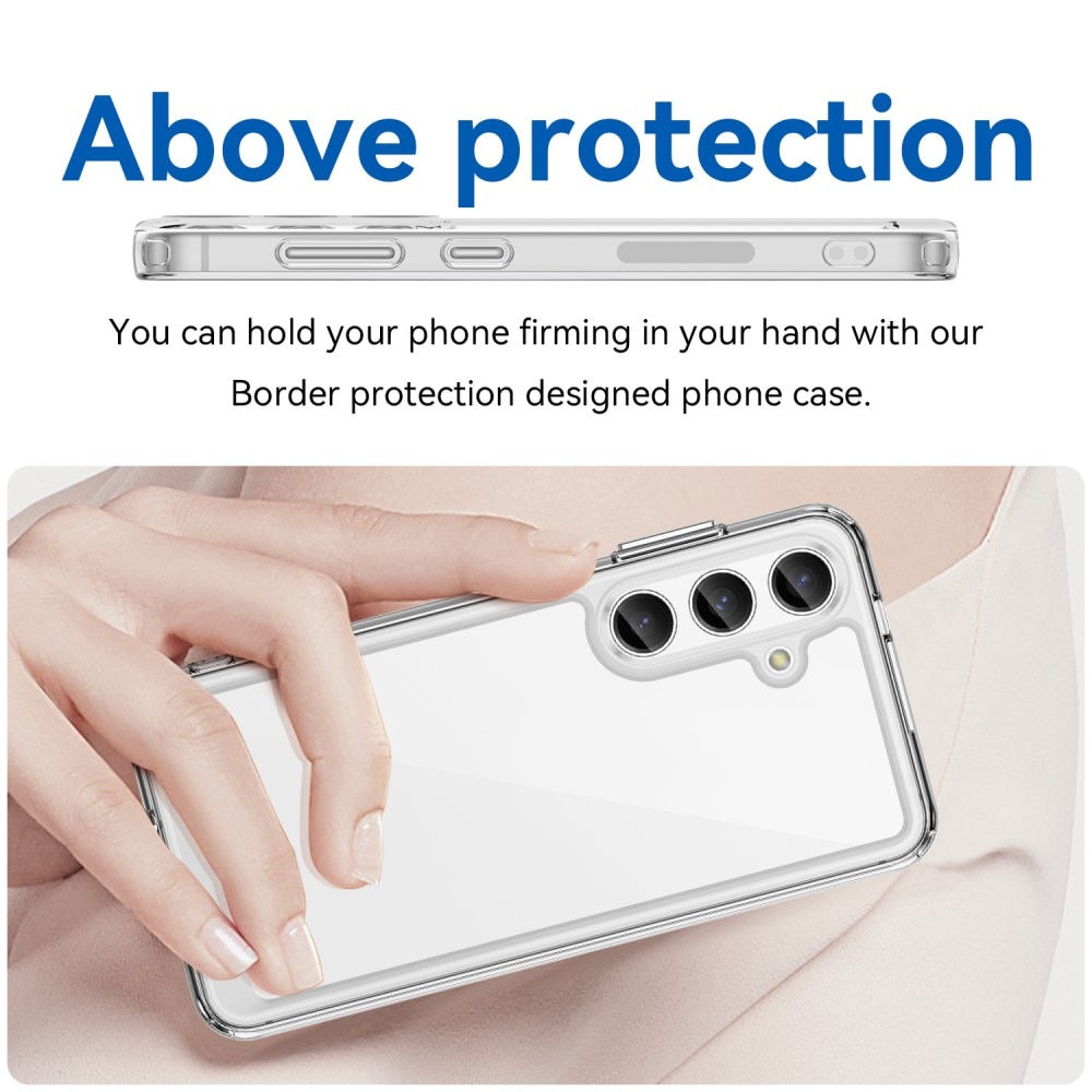 Crystal Hybrid Case Samsung Galaxy S24 gennemsigtig