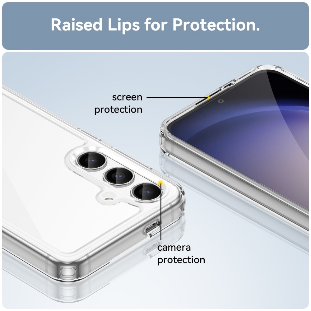 Samsung Galaxy S24 Plus Beskyttelsessæt Cover og Skærmbeskyttelse