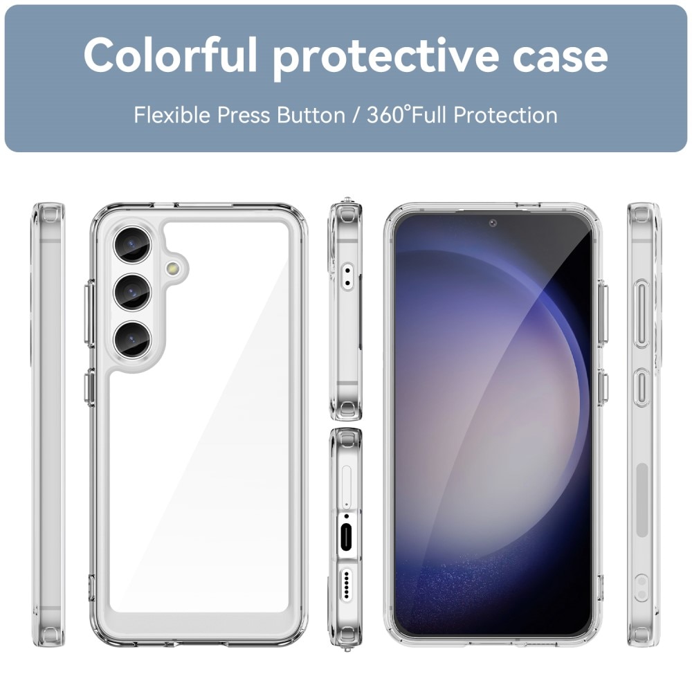 Crystal Hybrid Case Samsung Galaxy S24 gennemsigtig