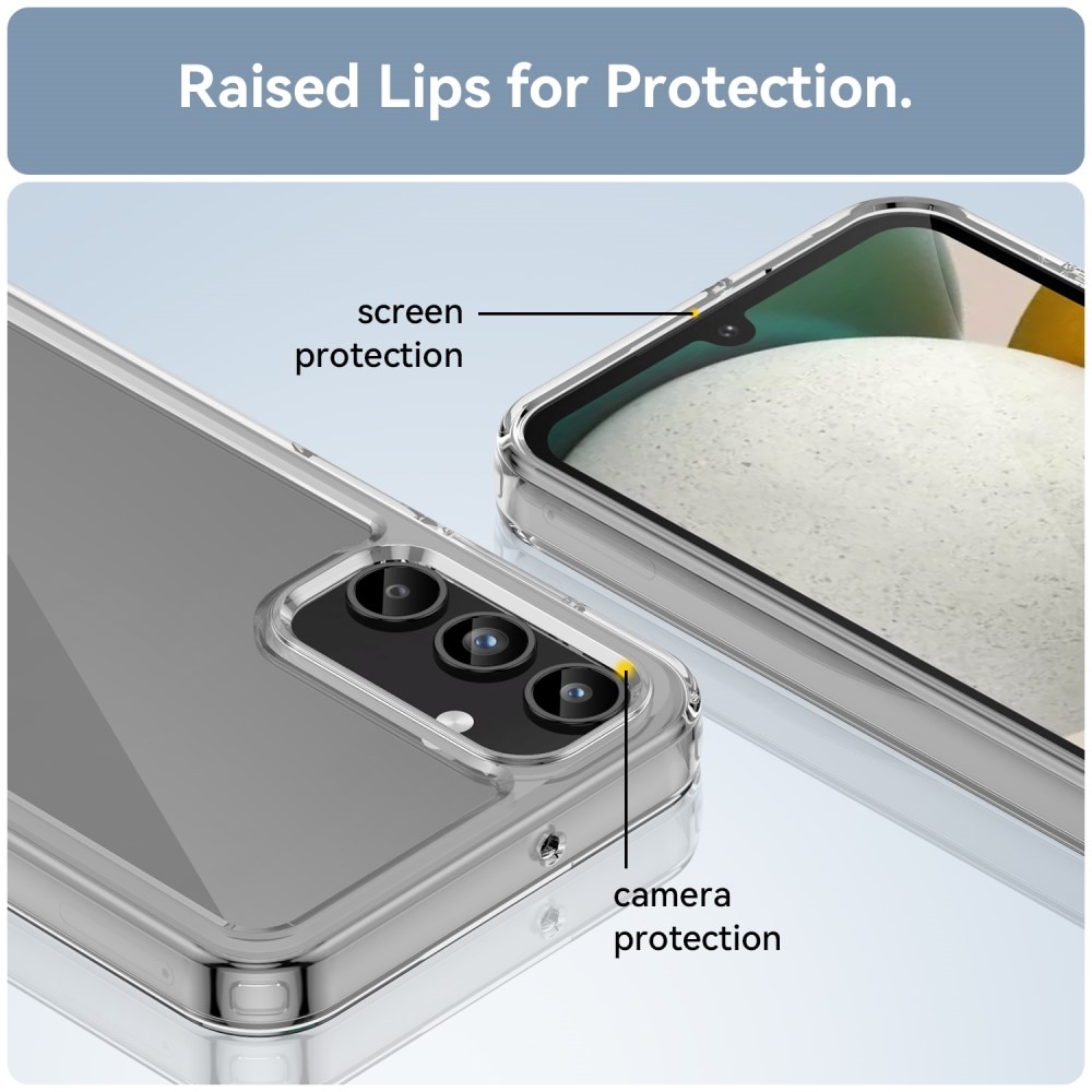 Crystal Hybrid Case Samsung Galaxy A15 gennemsigtig
