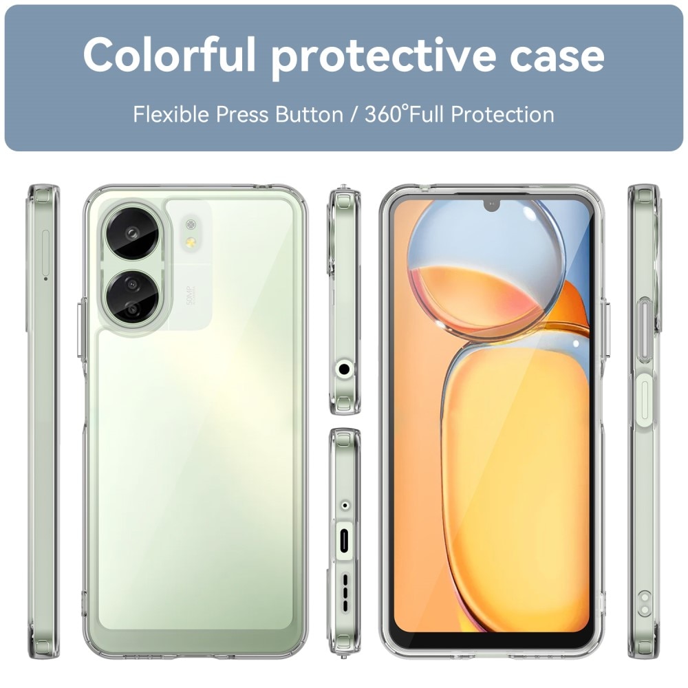 Crystal Hybrid Case Xiaomi Redmi 13C gennemsigtig