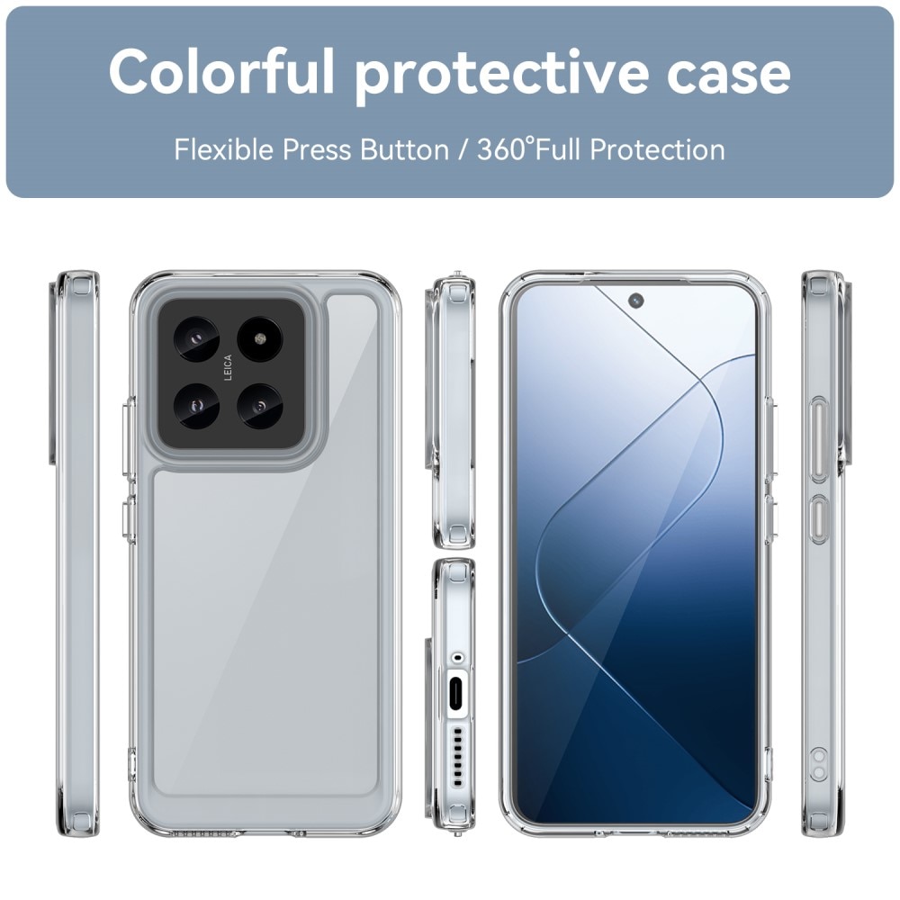 Crystal Hybrid Case Xiaomi 14 gennemsigtig