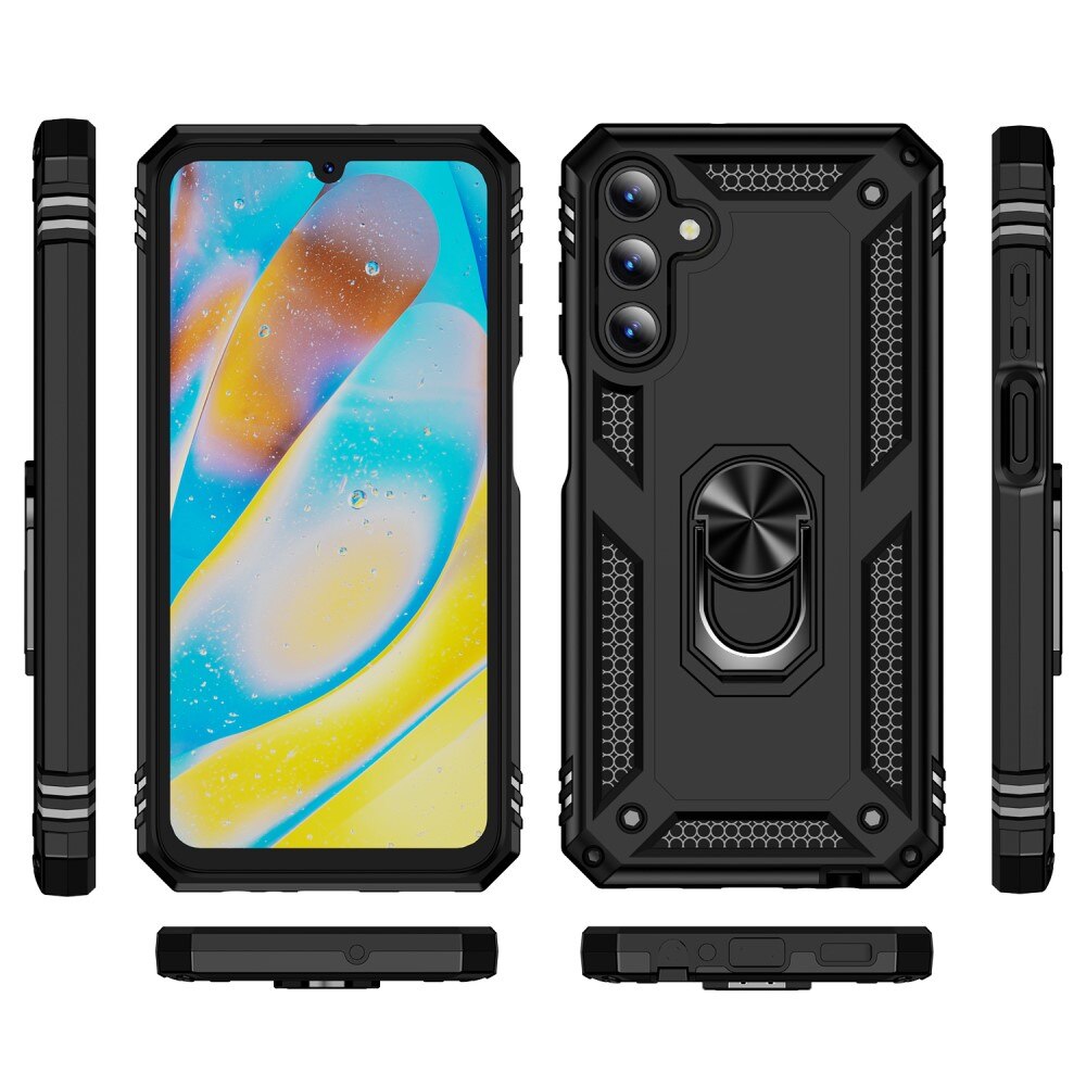 Hybridcover Tech Ring Samsung Galaxy A15 sort