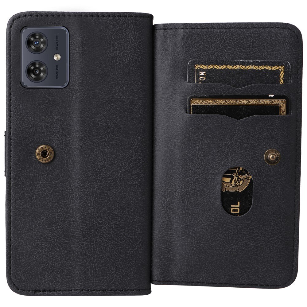 Mobiltaske Multi-slot Motorola Moto G54 sort