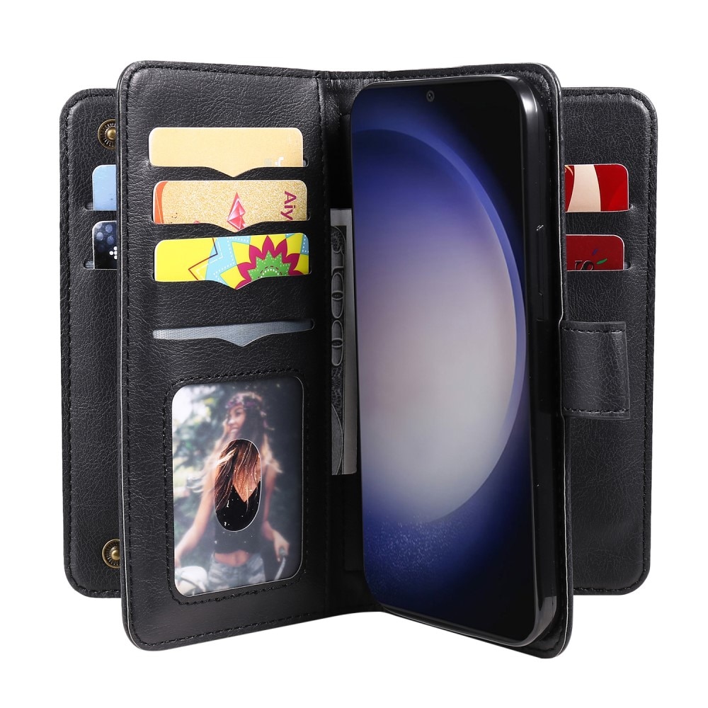 Mobiltaske Multi-slot Samsung Galaxy S24 Plus sort