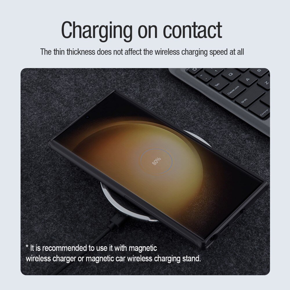Frosted Shield MagSafe Samsung Galaxy S24 Ultra Sort