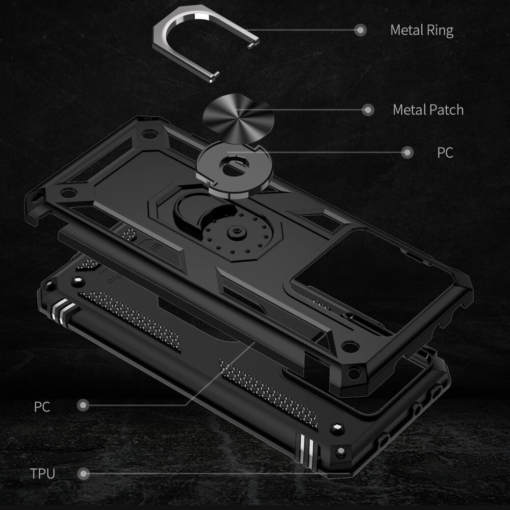 Hybridcover Tech Ring Xiaomi 13T Pro sort