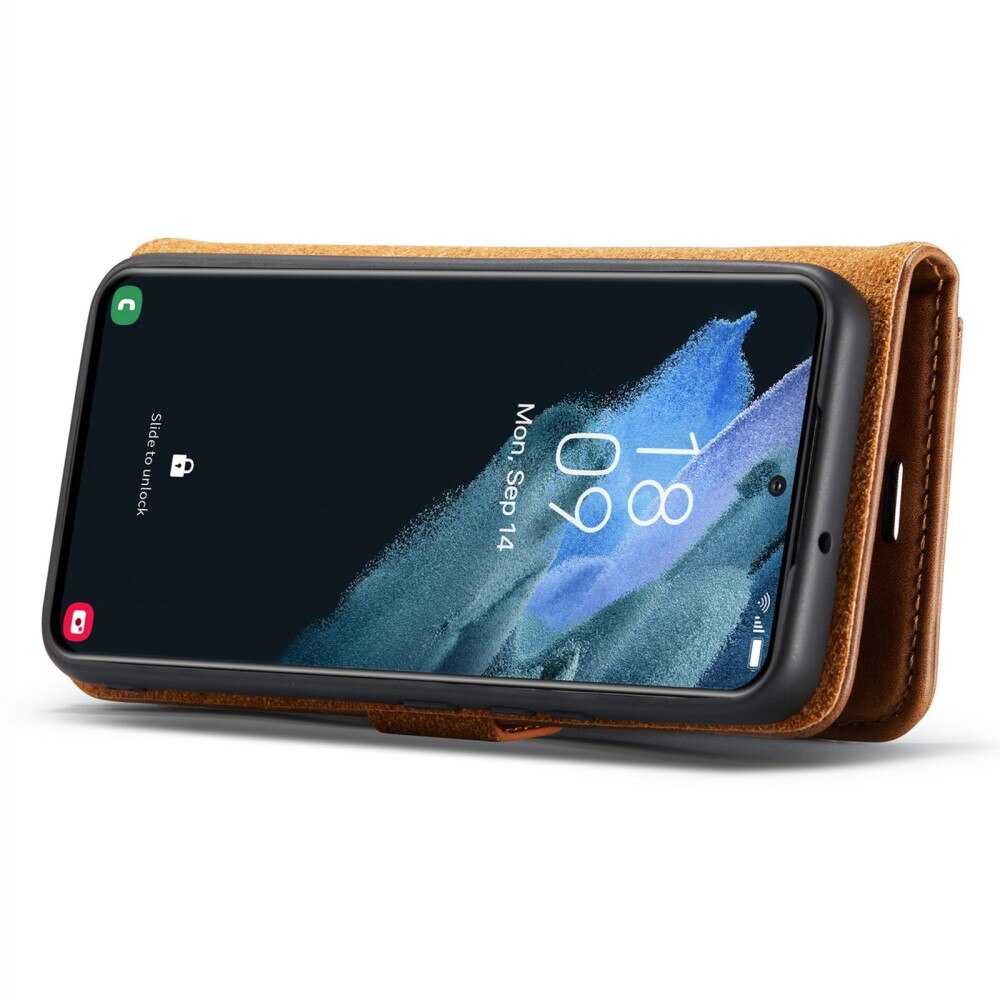Magnet Wallet Samsung Galaxy S24 Cognac