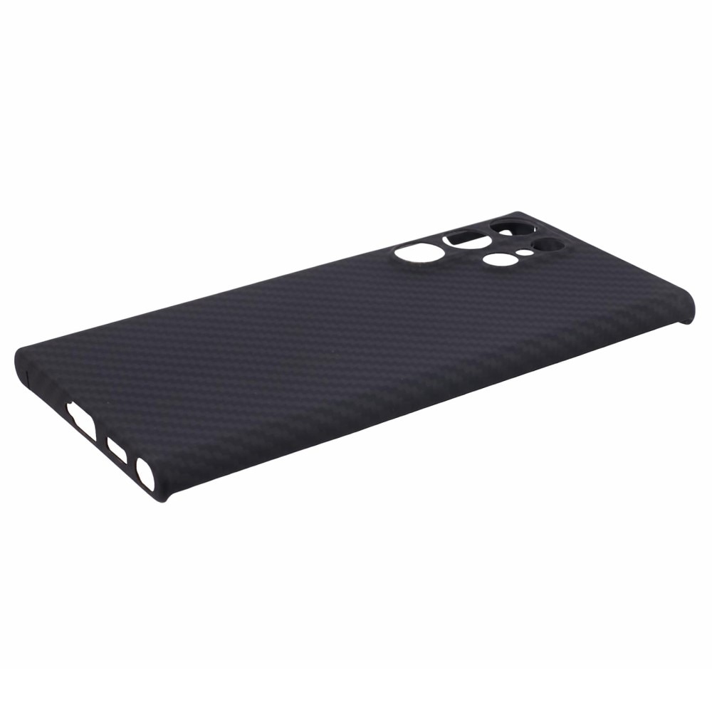 Slim Cover Aramidfiber Samsung Galaxy S23 Ultra sort