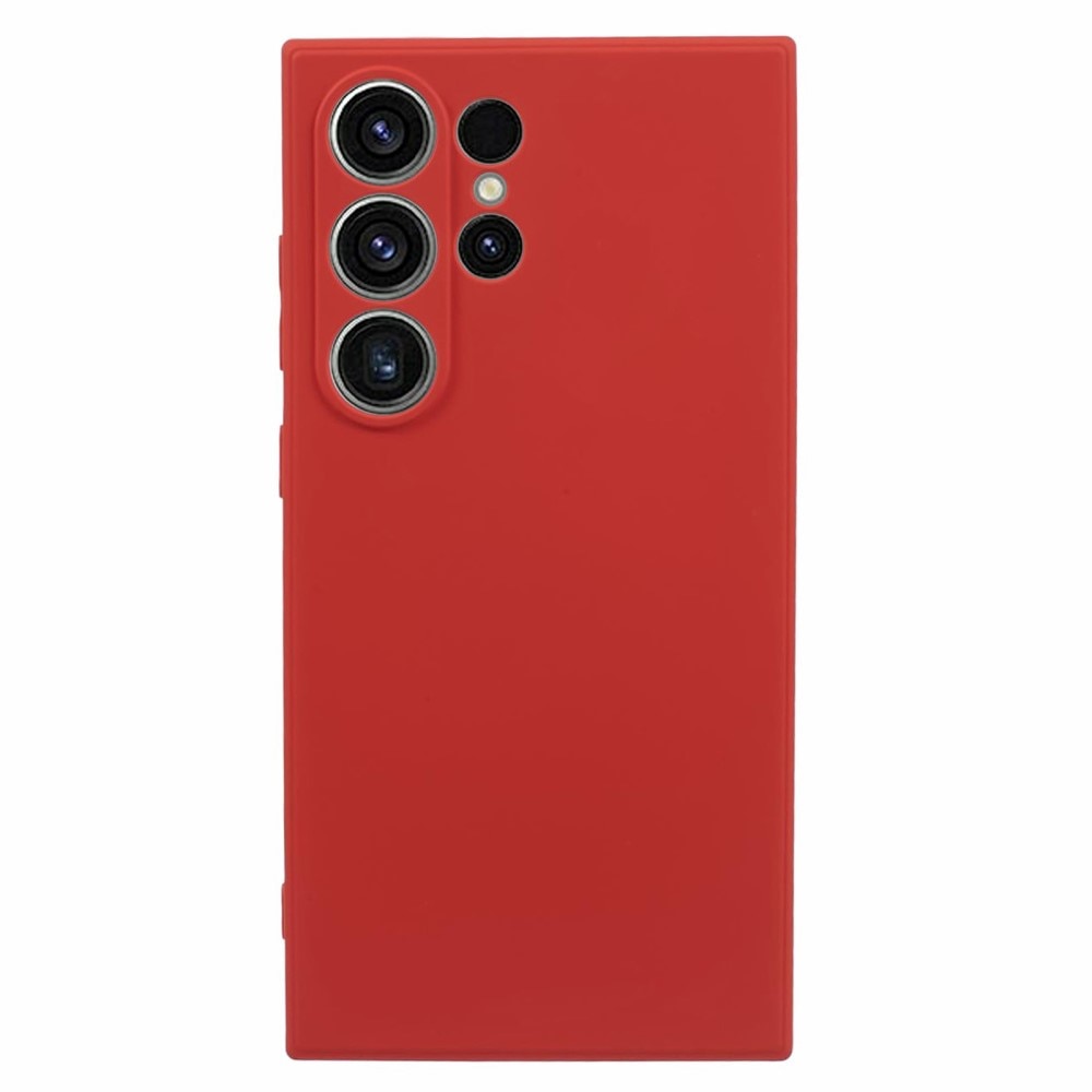 Stødsikker Cover TPU Samsung Galaxy S24 Ultra rød