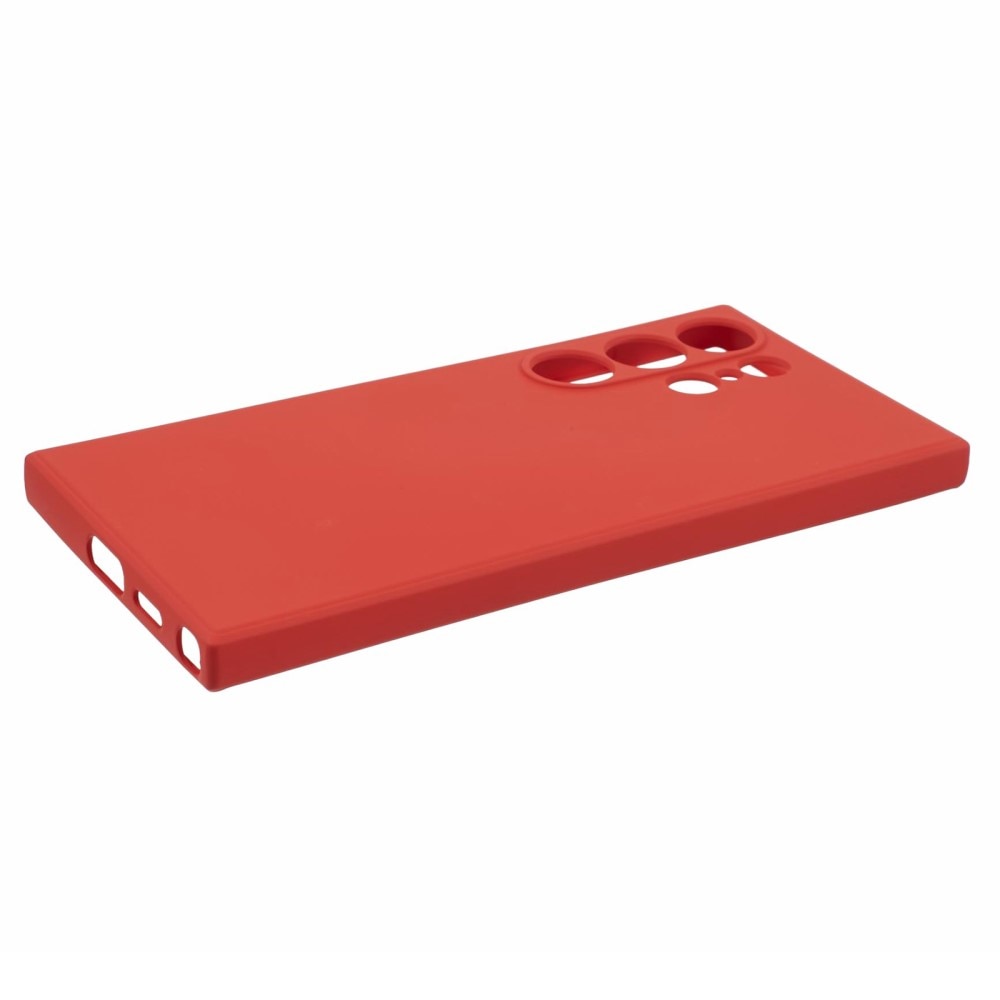 Stødsikker Cover TPU Samsung Galaxy S24 Ultra rød