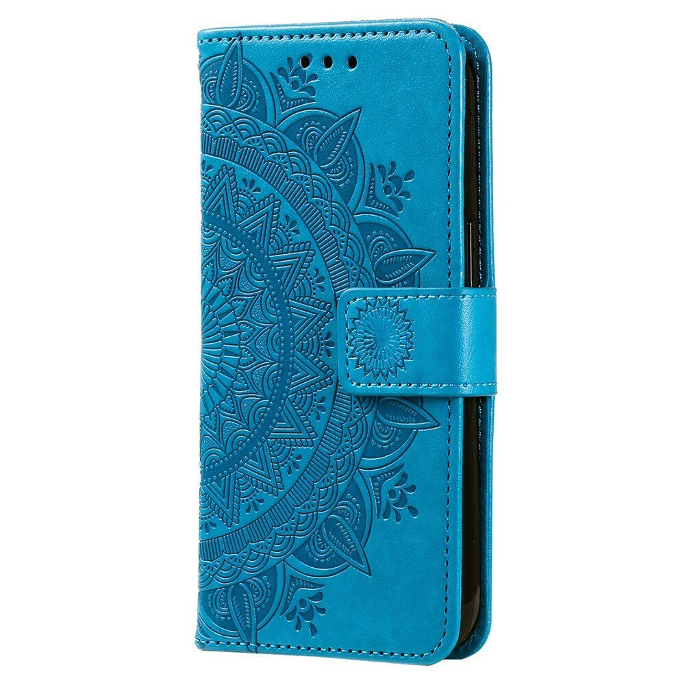 Læderetui Mandala Xiaomi Redmi 13C blå