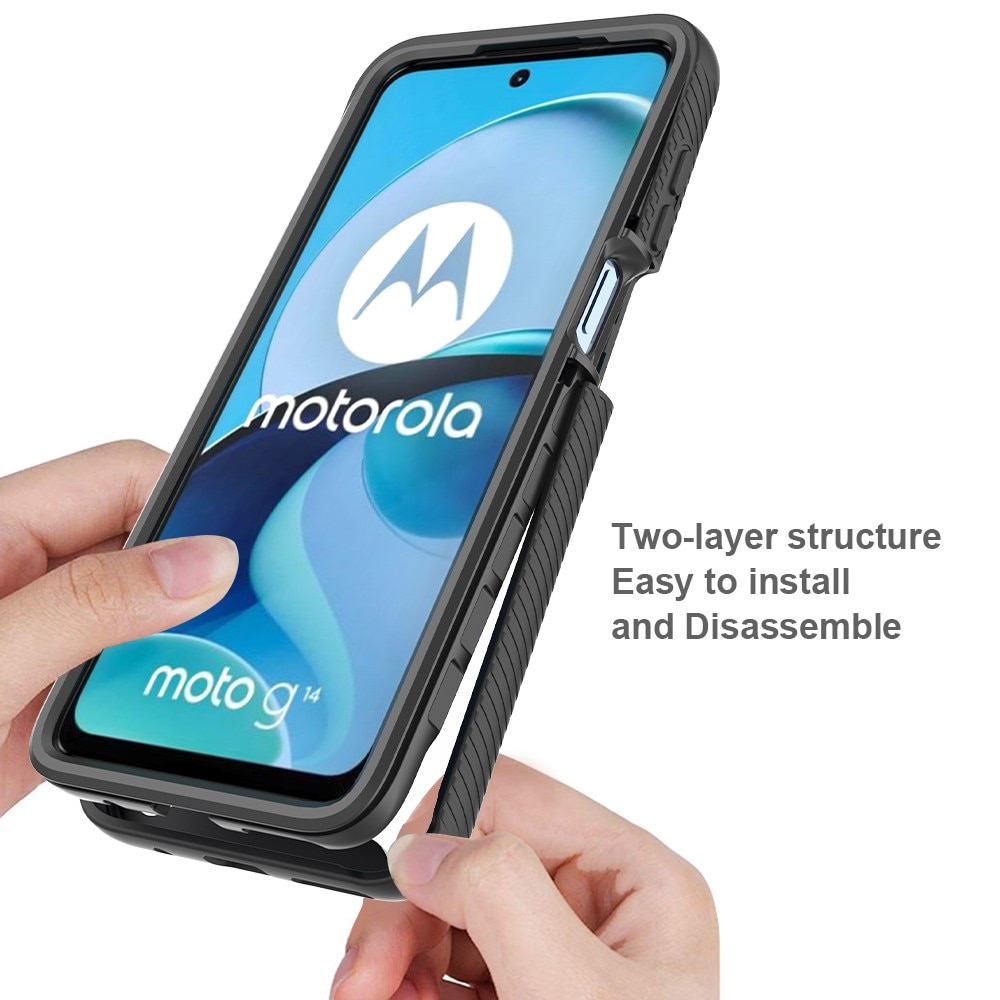 Full Protection Case Motorola Moto G14 sort