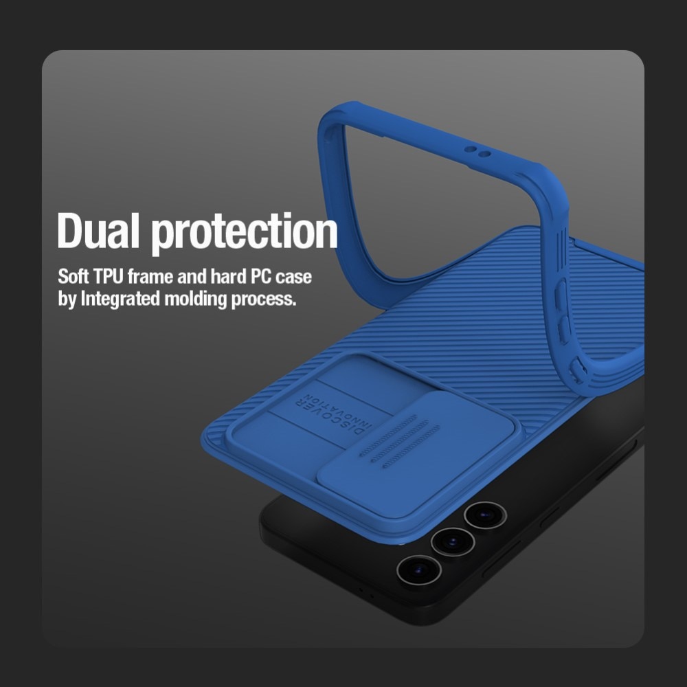 CamShield Cover Samsung Galaxy S24 Blå