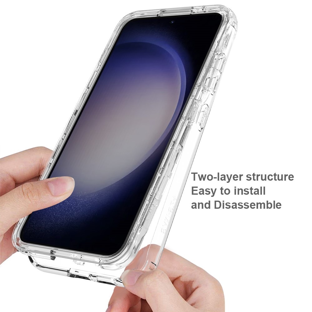 Full Protection Case Samsung Galaxy S24 gennemsigtig