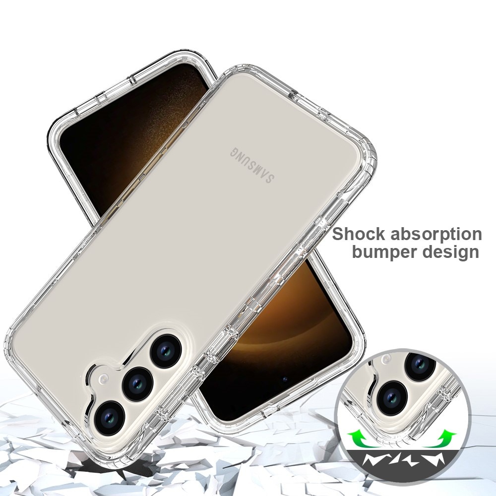 Full Protection Case Samsung Galaxy S24 Plus gennemsigtig