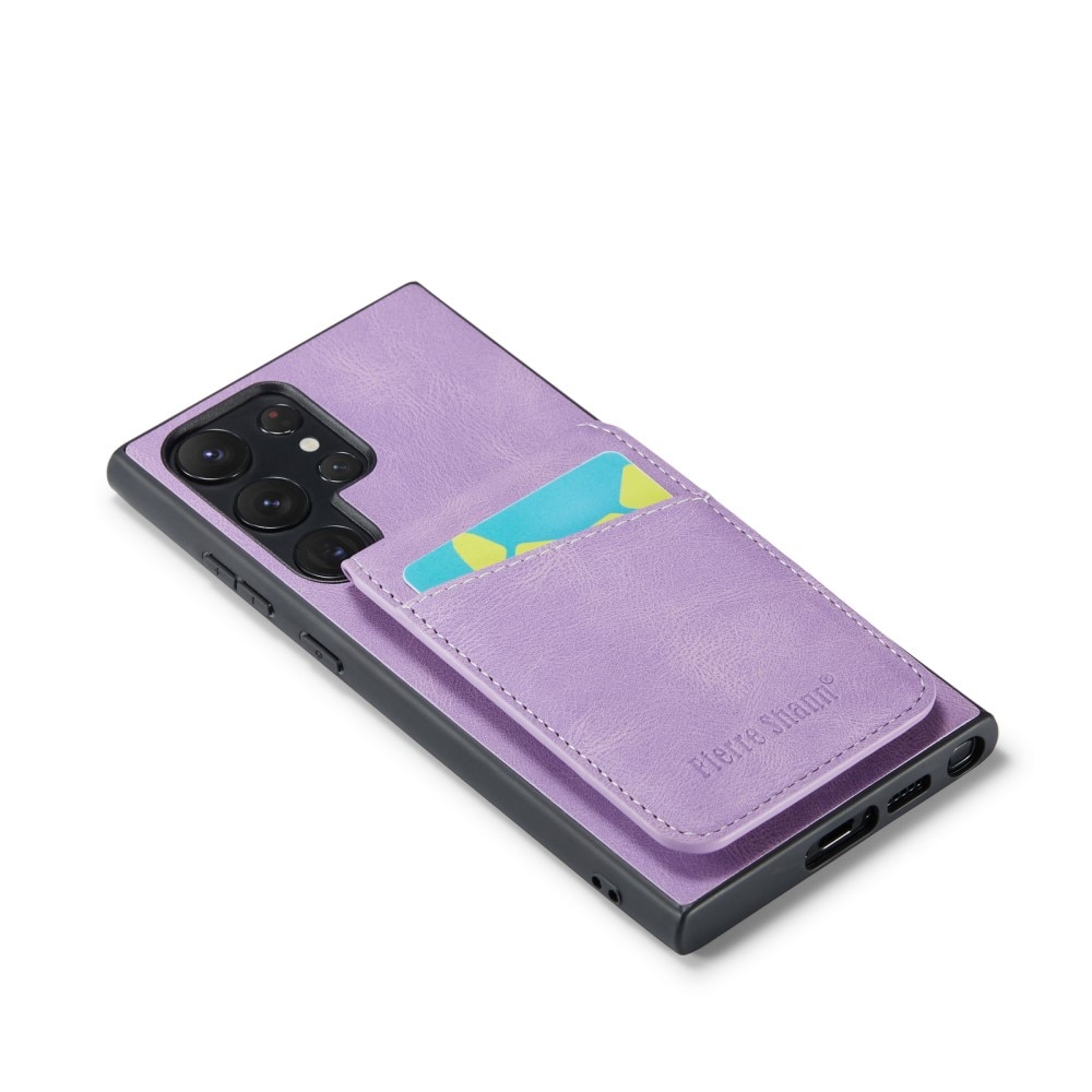 Multi-slot RFID blocking Cover Samsung Galaxy S24 Ultra lila
