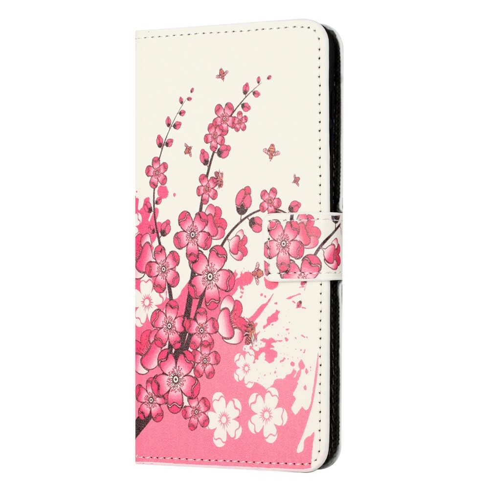 Mobiltaske Samsung Galaxy A55 kirsebærblomster