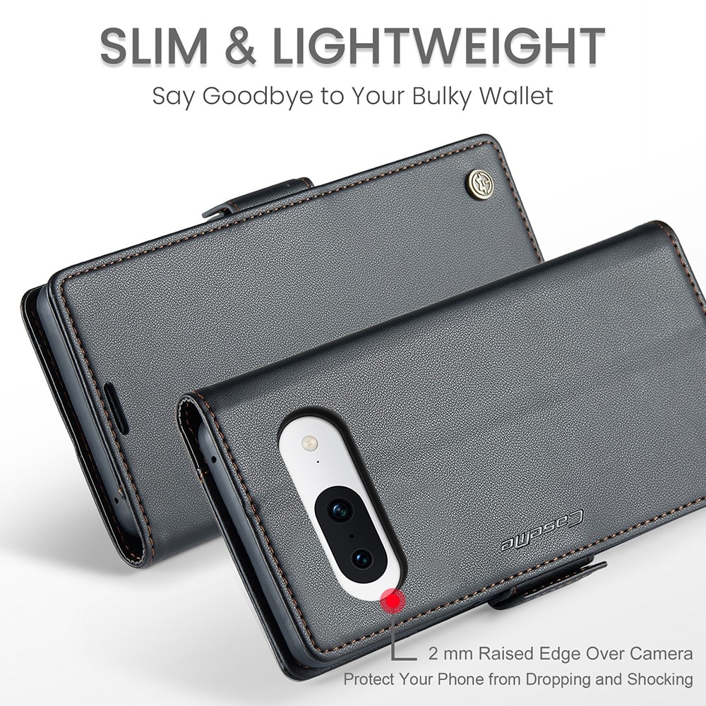 RFID blocking Slim Pung Etui Google Pixel 8a Sort
